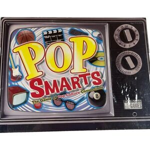 Pop Smarts Game by Endless Games 1999 Pop Culture Trivia Board Game NEW SEALED